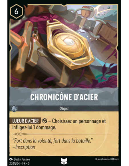 S5 - 202/204 - Chromicône d’Acier