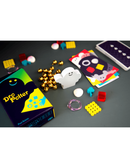 Dro Polter - Jeux de Société - Jeux d'Ambiance - Visuel des éléments du jeu