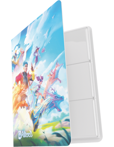 Album portfolio Altered Pocket beyond the gate style visuel du devant face ouvert coté