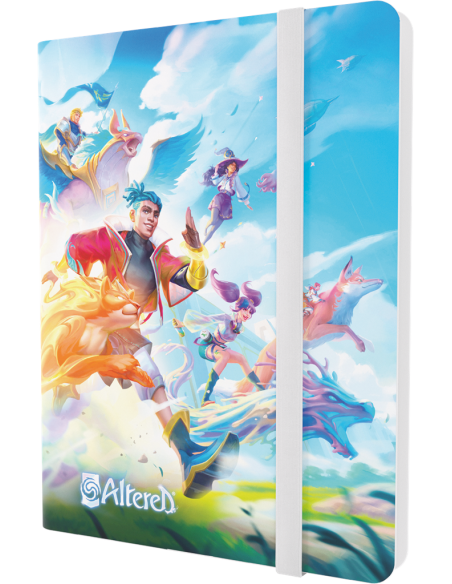 Album portfolio Altered Pocket beyond the gate style visuel du devant face déballé sans