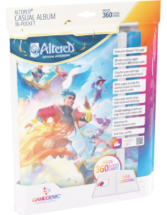 Album portfolio Altered Pocket beyond the gate style visuel du devant face