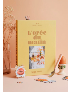 L'orée du matin - Puzzle 1000 pièces, Fleure, café, Graphisme, Nature Morte 2