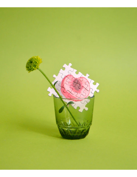 Les haricots verts - Puzzle 1000 pièces - Image avec verre fleur Les haricots verts - Puzzle 1000 pièces - Image avec verre fleur