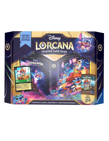 Disney Lorcana : Coffret Cadeau Chapitre 6 Mer Azurite - Packaging de Face