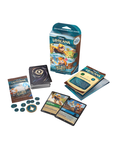 Disney Lorcana : Deck de Démarrage Go Go Tomago  / Gadget Hackwrench Chapitre 6 Ciel Mer Azurite - Matériel