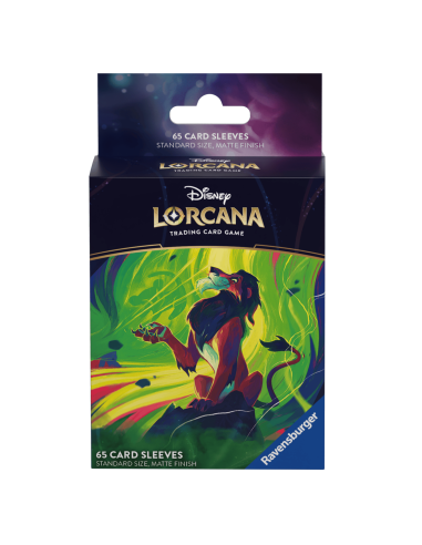 Disney Lorcana : Sleeves Scar Chapitre 6 - Packaging