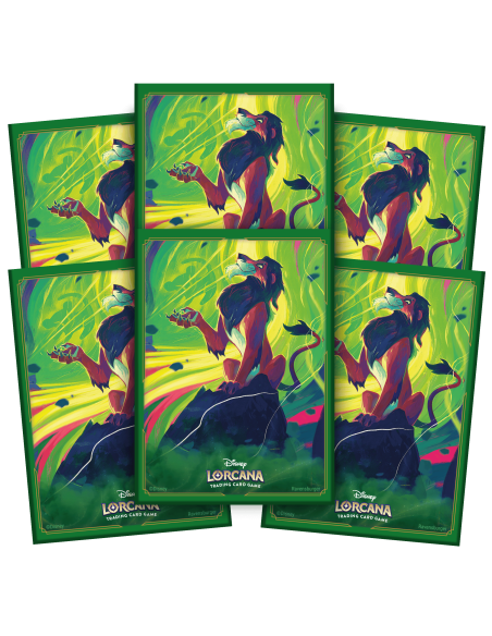 Disney Lorcana : Sleeves Scar Chapitre 6 - Visuel Produit