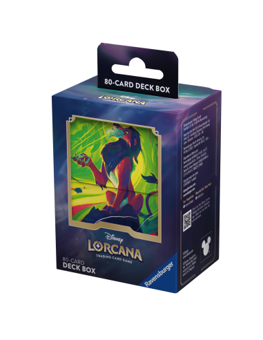 Disney Lorcana : Deck Box scar Chapitre 6 Mer Azurite