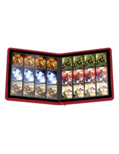 Ultimate Guard Portfolio 480 - 24 pochettes Rouge - couverture - portfolio - porte carte 2