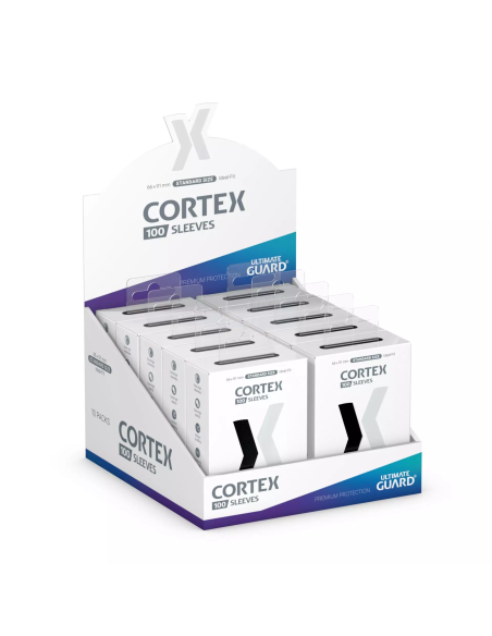 Ultimate Guard 100 Cortex Sleeves Standard Noir