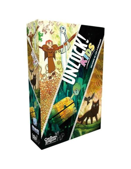 Unlock! Kids : Histoires de l'Île d'Emeraude - Jeu Enquête - Visuel de la Boite avant