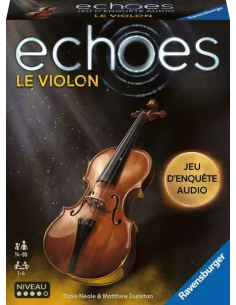 Echoes : Le Violon, jeu d'enquête, visuel de la boite avant