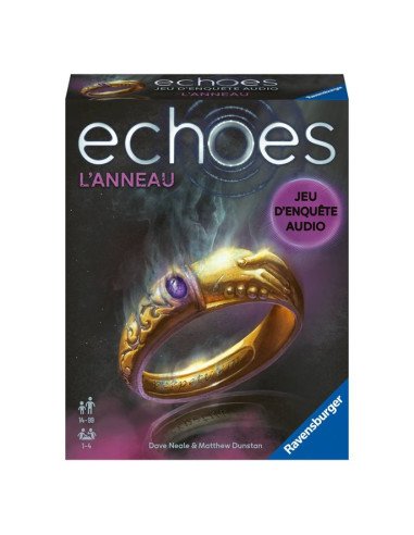 Echoes : L'Anneau, jeu d'enquête, visuel de la boite avant