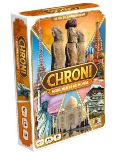 Chroni 2023 : Monuments du monde - Visuel de la Boite