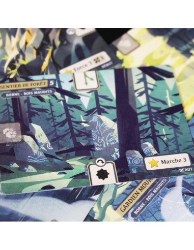 Battlecrest (MicroGames) - Visuel des cartes foret element