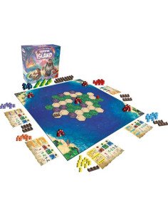 Survive The Island - Jeux Familiaux, jeux de course, survie, adversaire, Visuel de la boite 2