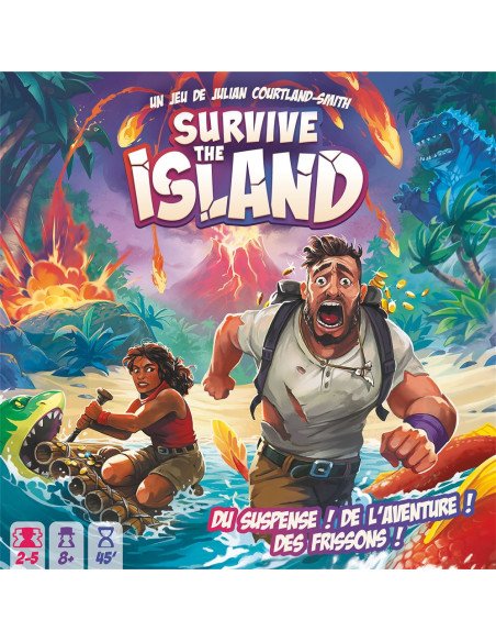 Survive The Island - Jeux Familiaux, jeux de course, survie, adversaire, Visuel image png jpeg