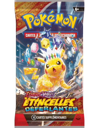 Pokémon EV08 : Boosters Etincelles Déferlantes - Pikachu