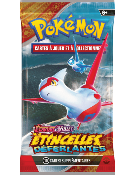 Pokémon EV08 : Boosters Etincelles Déferlantes - Latias Pokémon EV08 : Boosters Etincelles Déferlantes - Latias