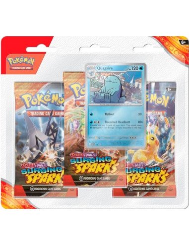 Pokémon EV08 : Tripack Maraiste Etincelles Déferlantes