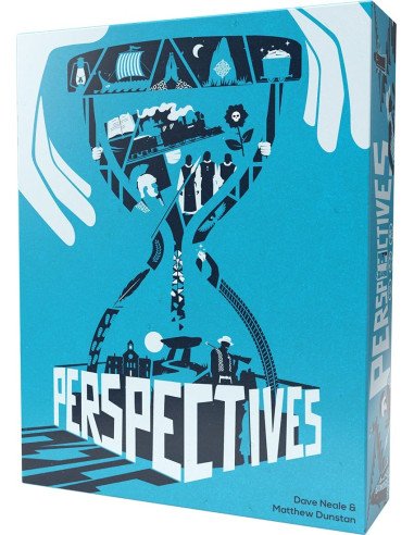 Perspectives (Boîte bleue) - Visuel de la boite - Jeux d'Enquête - Boite de Jeu