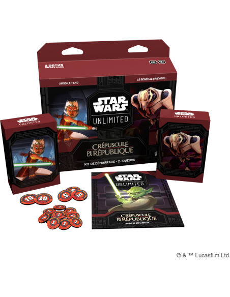 Star Wars Unlimited : Decks de Démarrage Crépuscule de la République