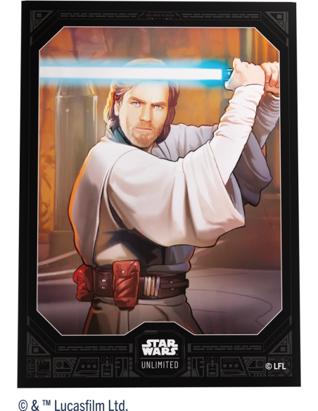 Star Wars Unlimited : Sleeves Art (Obi-Wan Kenobi)