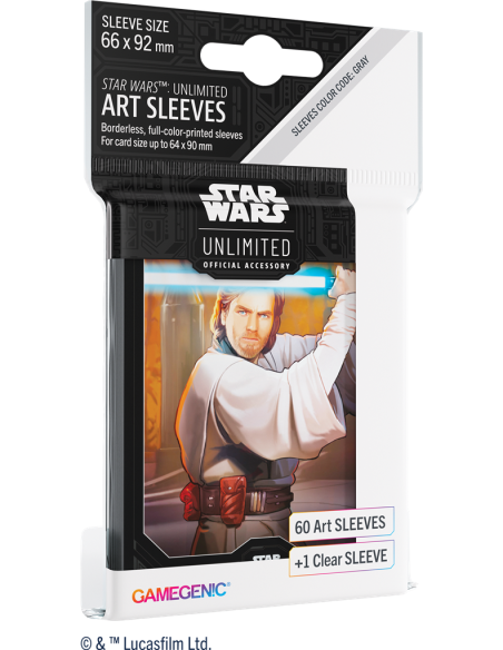 Star Wars Unlimited : Sleeves Art (Obi-Wan Kenobi)