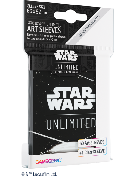 Star Wars Unlimited : Sleeves Art (Card Back White)