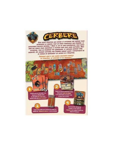 Cerbère (Nouvelle édition) - Jeux coopératifs dos Cerbère (Nouvelle édition) - Jeux coopératifs dos