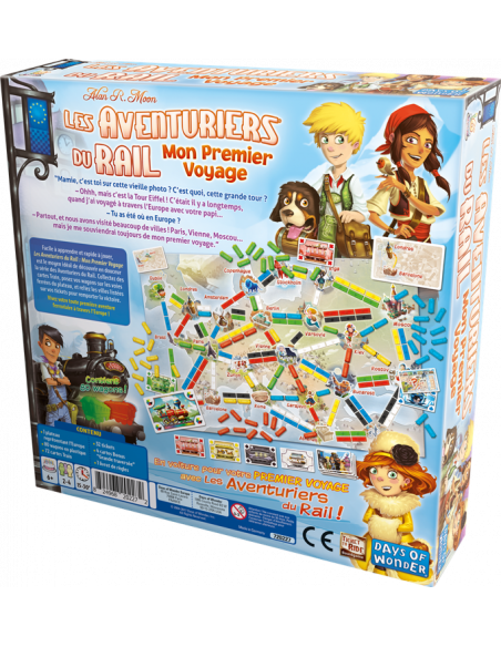 Les Aventuriers du Rail Europe : Premier Voyage