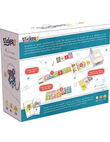 Stickers - Jeu de société familial - Leagacy jeu à campagne - Visuel de la boite avant