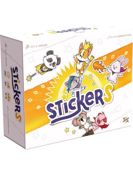 Stickers - Jeu de société familial - Leagacy jeu à campagne - Visuel de la boite avant