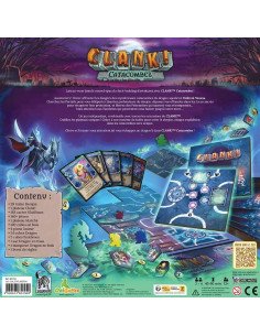 Clank! Catacombes - Jeu de déckbulding - Jeux initié - Visuel de la boite avant png 2
