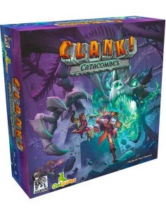 Clank! Catacombes - Jeu de déckbulding - Jeux initié - Visuel de la boite avant png