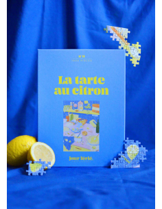 La tarte au citron - Puzzle 1000 pièces - Visuel du jeu avant 2