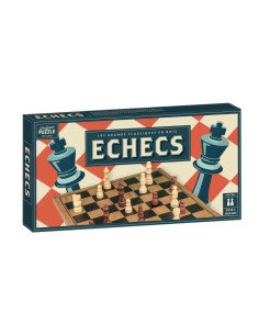Echec vintage - visuel de la boite, en Bois - Jeux à deux 2