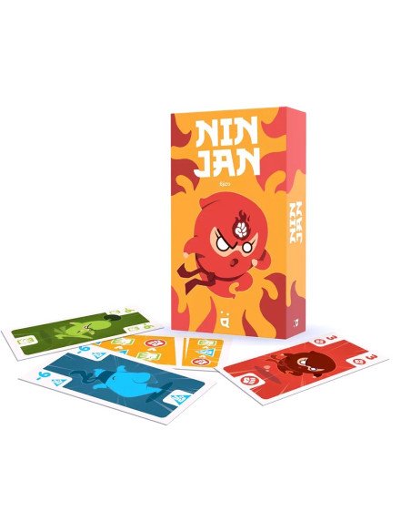 Ninjan - Jeu de société familial - Visuel intérieur de la boite avant png jpeg