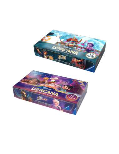 Disney Lorcana : Bundle Display Chapitre 6 + Chapitre 5 - Jeux de Cartes à Collectionner - visuel des boîtes