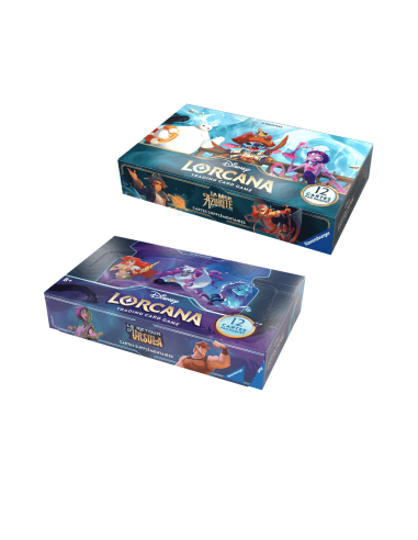 Disney Lorcana : Bundle Display Chapitre 6 + Chapitre 4 - Jeux de Cartes à Collectionner - visuel des boîtes