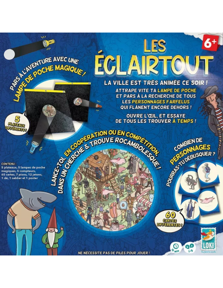 Les Eclairtout - Jeux Enfants - Visuel du dos de la boite png