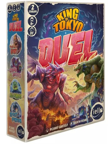 King of Tokyo - Duel - Visuel de la boite avant jpeg