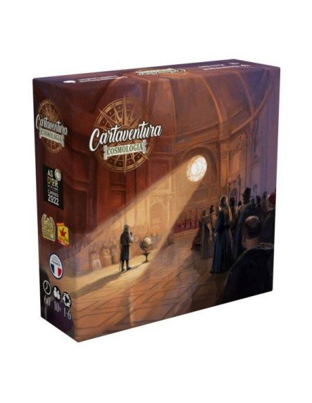 Cartaventura : Cosmologia - visuel de la boîte avant