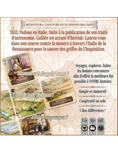 Cartaventura : Cosmologia - visuel de la boîte avant 2