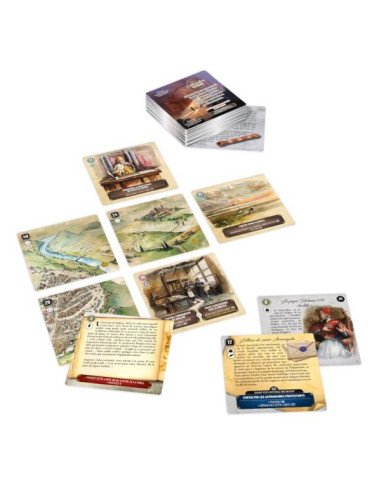 Cartaventura : Cosmologia - visuel de l'intérieur de la boîte