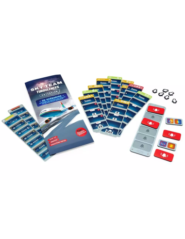 Ext. Sky Team Turbulences - Visuel de l'intérieur de la pochette vue de côté