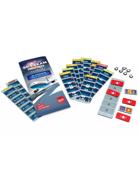 Ext. Sky Team Turbulences - Visuel de l'intérieur de la pochette vue de côté