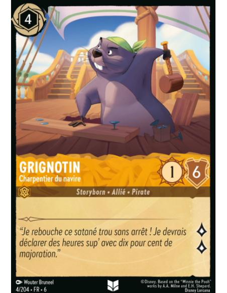S6 - 004/204 - Grignotin - Charpentier du navire