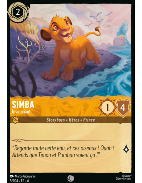 S6 - 005/204 - Simba - Insouciant
