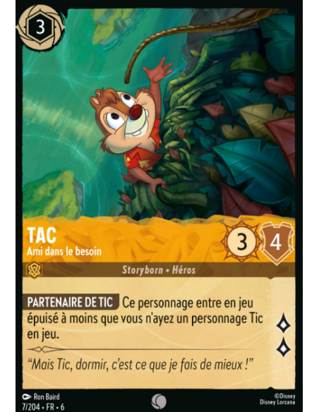 S6 - 007/204 - Tac - Ami dans le besoin